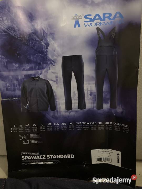 Nowe spodnie robocze SARA WORKWEAR Miedary