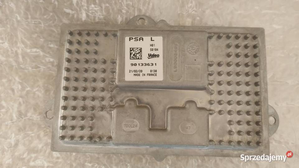 PRZETWORNICA XENON MODUŁ LED LAMPY PEUGEOT 508 osobowe Żukowo