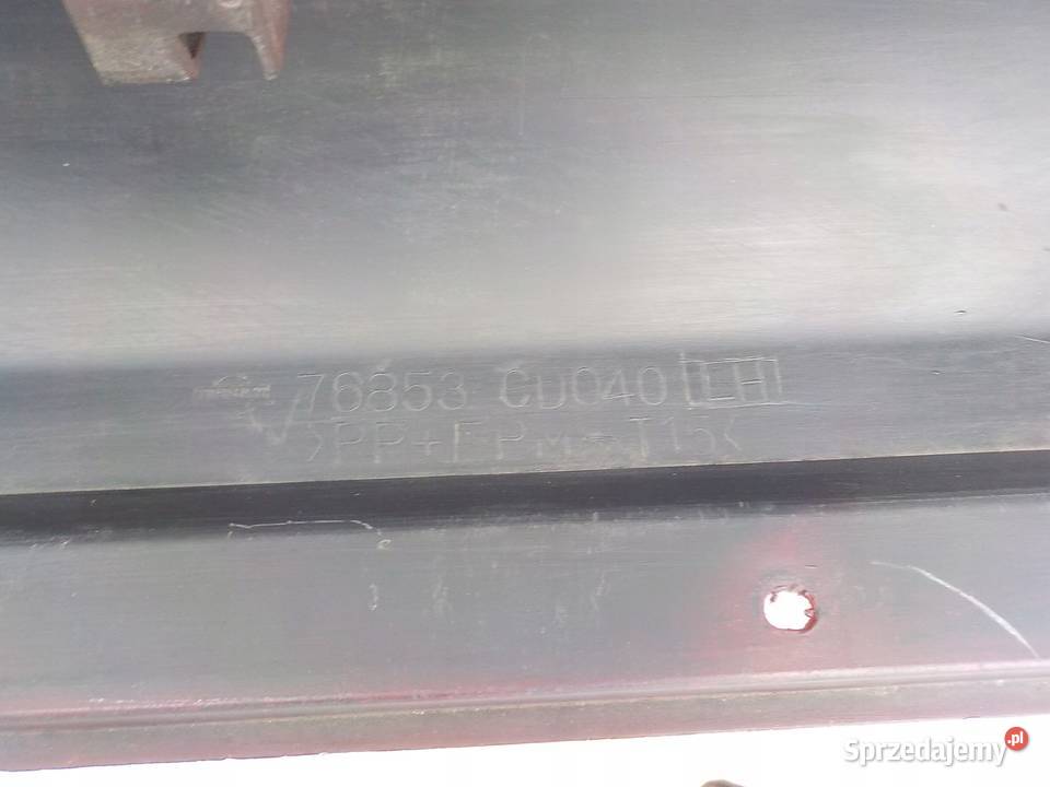 LISTWA PROGOWA PRÓG NISSAN 350Z 76853CD040 osobowe wielkopolskie Nowy Tomyśl