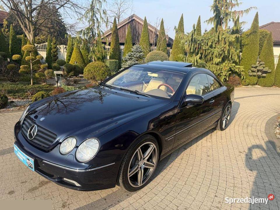 MercedesBenz CL 58 benzyna V12 367 2000r CL wielkopolskie Krotoszyn