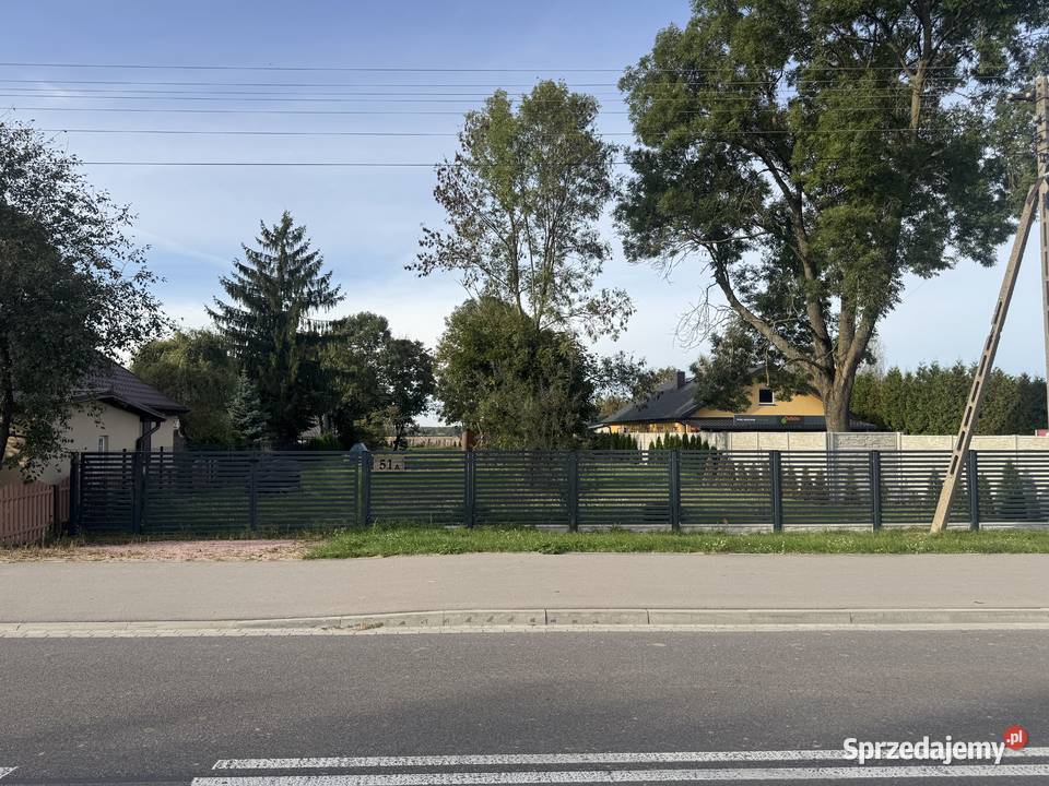 Działka bud 2300mkw 100 ogrodzona Nowa Jedlanka