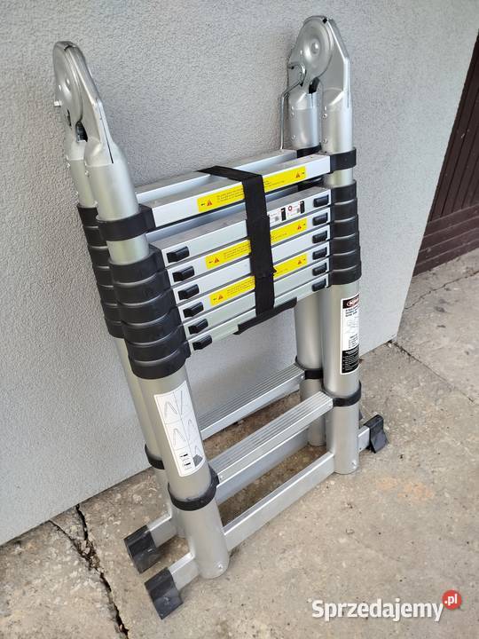 Drabina aluminiowa teleskopowa Drabiny Rzeszów