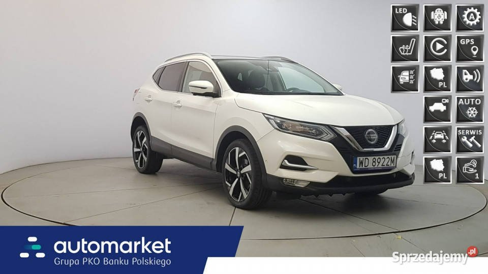 Nissan Qashqai 13 DIGT Tekna DCT Z Polskiego Zarejestrowany w Polsce