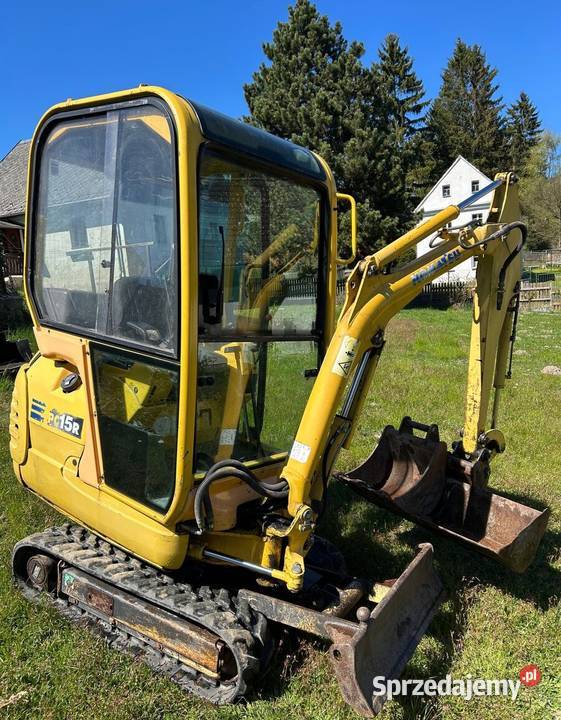 Minikoparka Kamatsu PC15r8 Sieradz