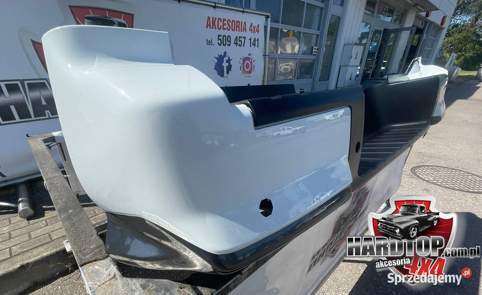 Zderzak Isuzu D Bumper Oryginalny 2020 Biały warmińsko-mazurskie Pasłęk
