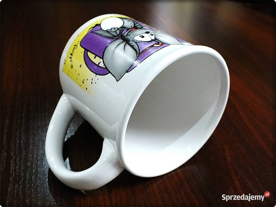 Kubek porcelanowy firmy Twiggl z myszką Niemcy Żary