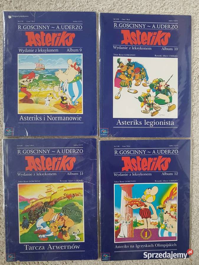 Asterix zestaw 32 albumów wydanie 2 z leksykonem Gdynia
