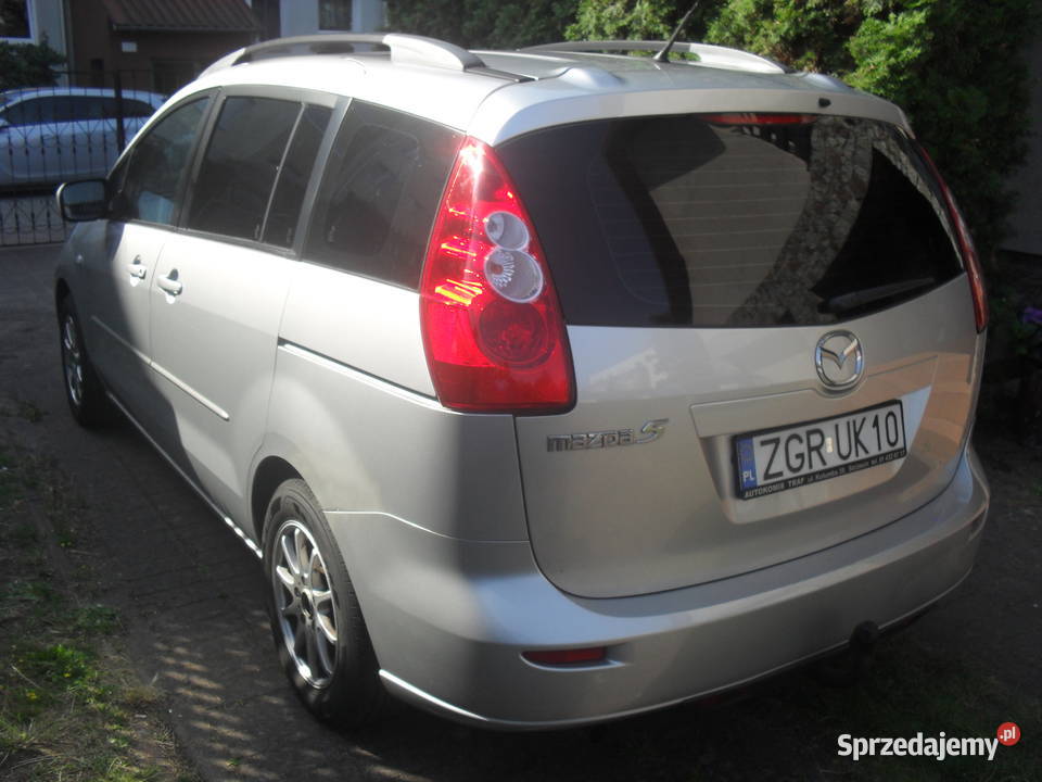 MAZDA 5 18 benzzarejestr7 osobowa klima I aluminiowe felgi
