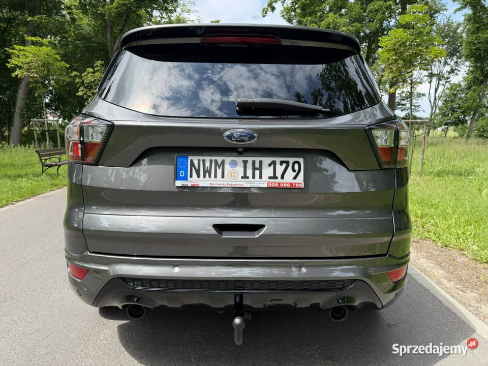 Ford Kuga 20 TDCI 180 STLine 4x4 Automat Led komputer pokładowy Józefkowo