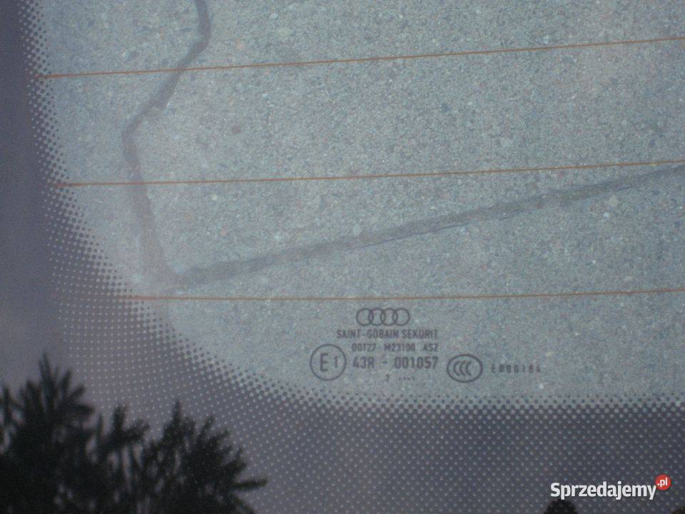 audi a4 b8 sedan 0812r szyba tył zielona AS2 Rakoniewice