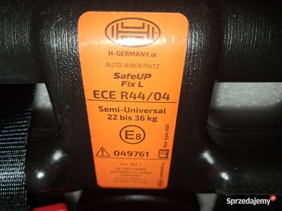 Podkładka siedzisko fotelik do auta 6-36kg sprzedam