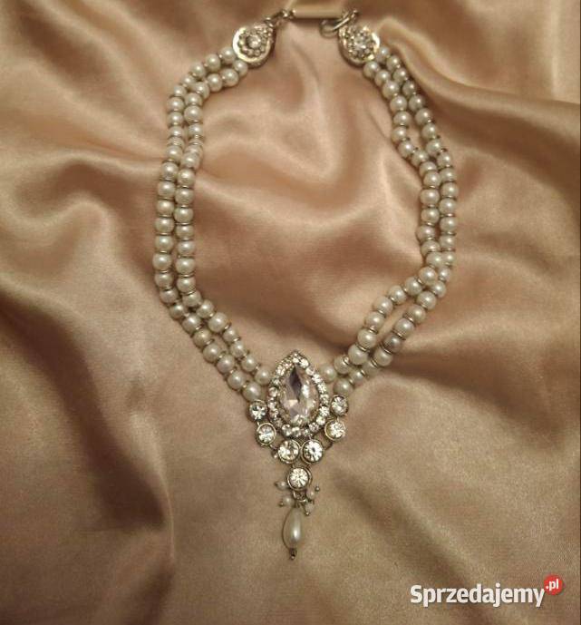 Klasyczny delikatny naszyjnik na specjalną Lublin