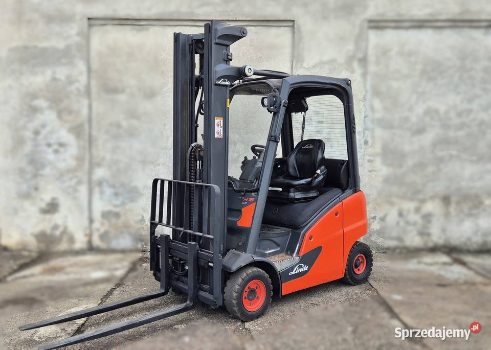 Linde H16 TRIPLEX 545 2019r kabina wózek widłowy śląskie Rybnik sprzedam
