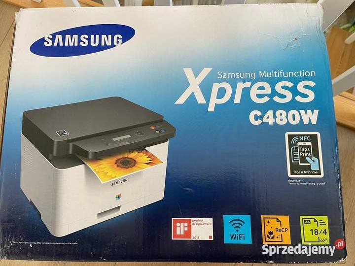 drukarka laserowa Samsung Xpress c480w Tczew sprzedam