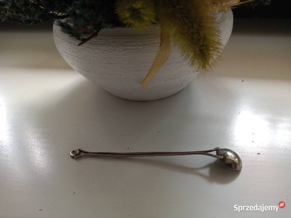 Łyżeczka apteczna sygnowana Katowice