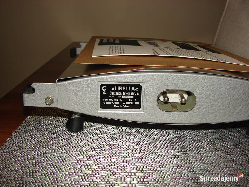 Suszarka fotograficzna Libella SF7 nieużywana Akcesoria lubelskie Poniatowa