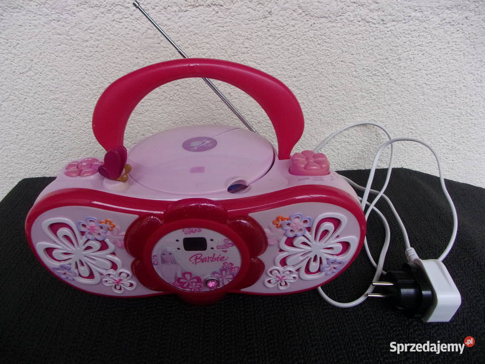 Barbie Lexibook Super radio z CD dla dziecka  (RCD150BB)