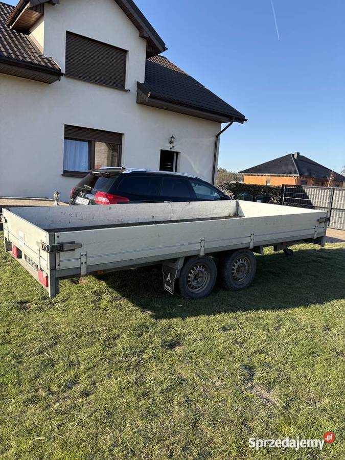 Duża przyczepa samochodowa wielkopolskie