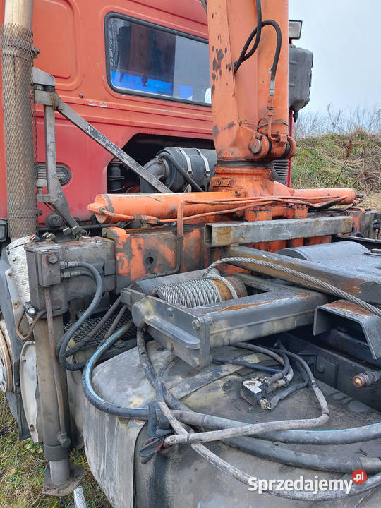 Volvo FL12 z hds z żurawiem podnośnik nie Rejowiec Fabryczny
