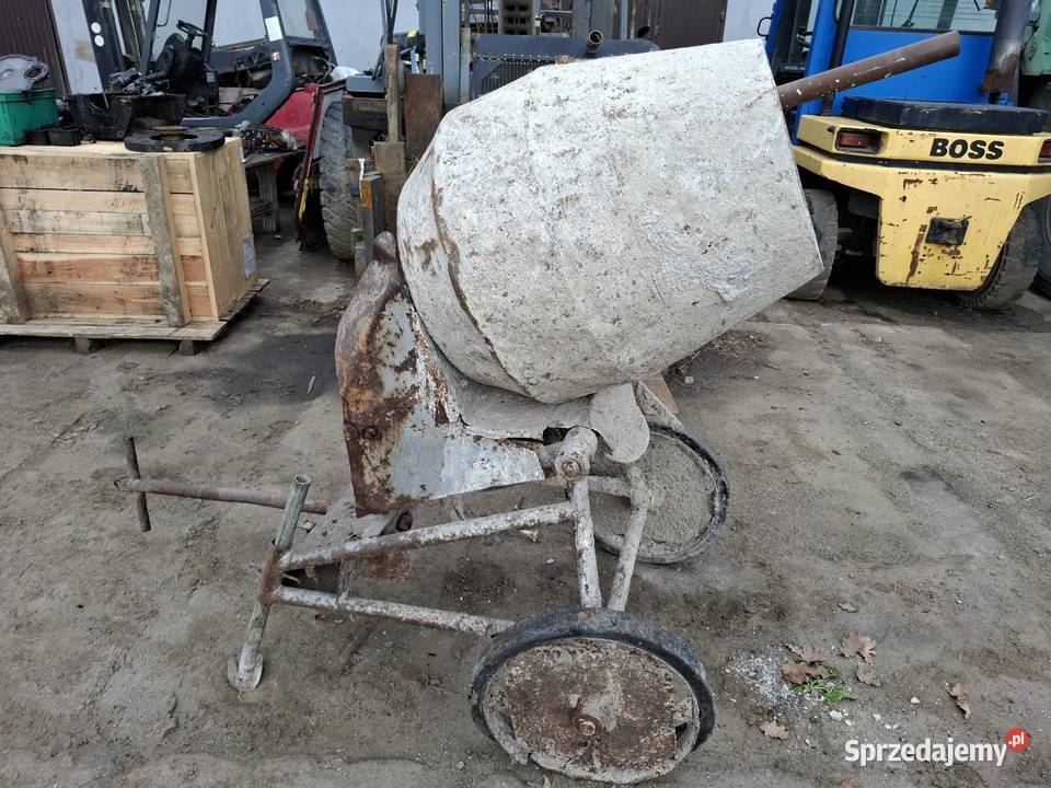 Betoniarka na przekładni mechanicznej na 220v Targoszyn