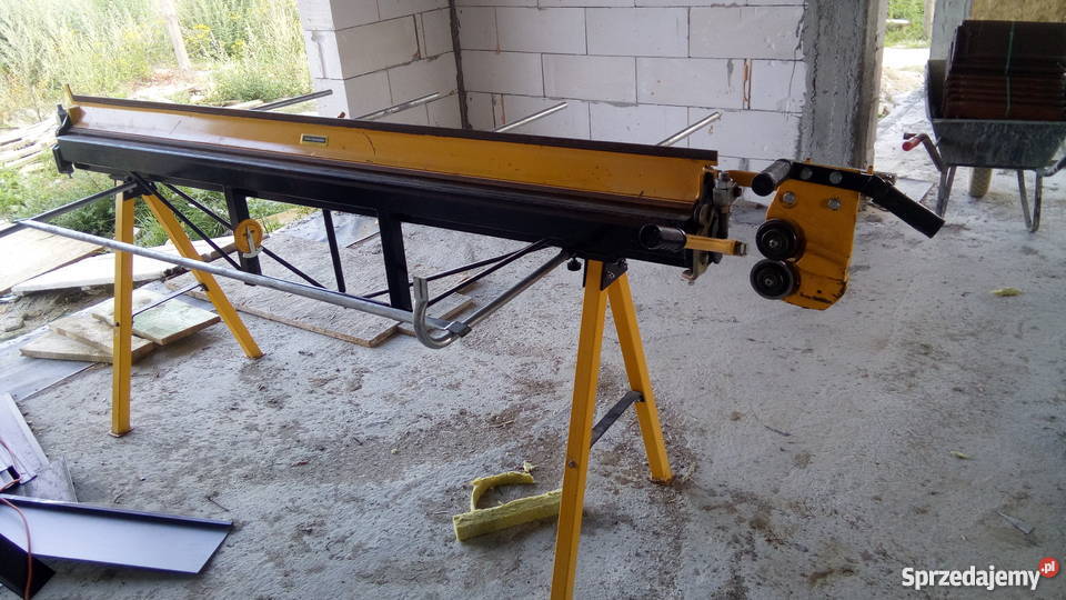 GIĘTARKA KANTMASZYNA DO BLACHY Z NOŻEM ROLKOWYM pomorskie Sztum sprzedam