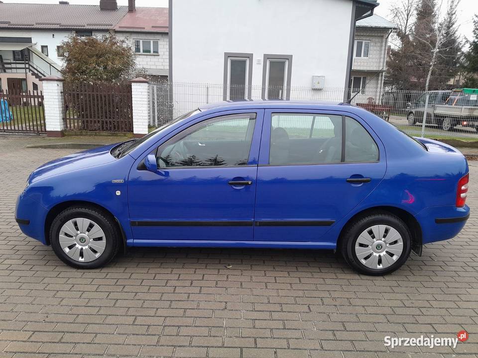 FABIA 2004 Sedan kupiona w salonie GARAŻOWANA Ciechanowiec