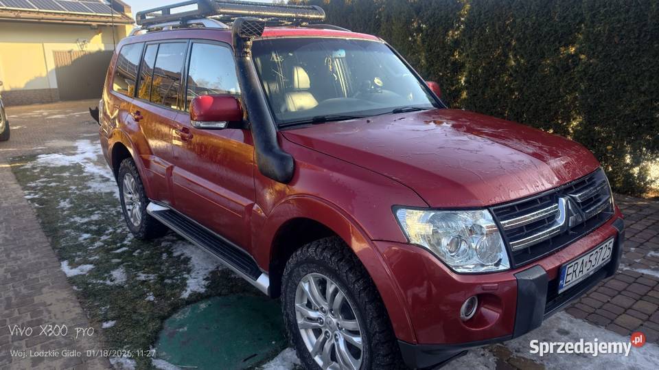 Mitsubishi Pajero 4 stan idealny 3200cm3 Gidle