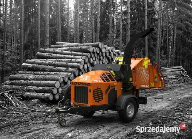 Rębak do gałęzi mobilny rozdrabniacz Pronar MR20 Rogóźno