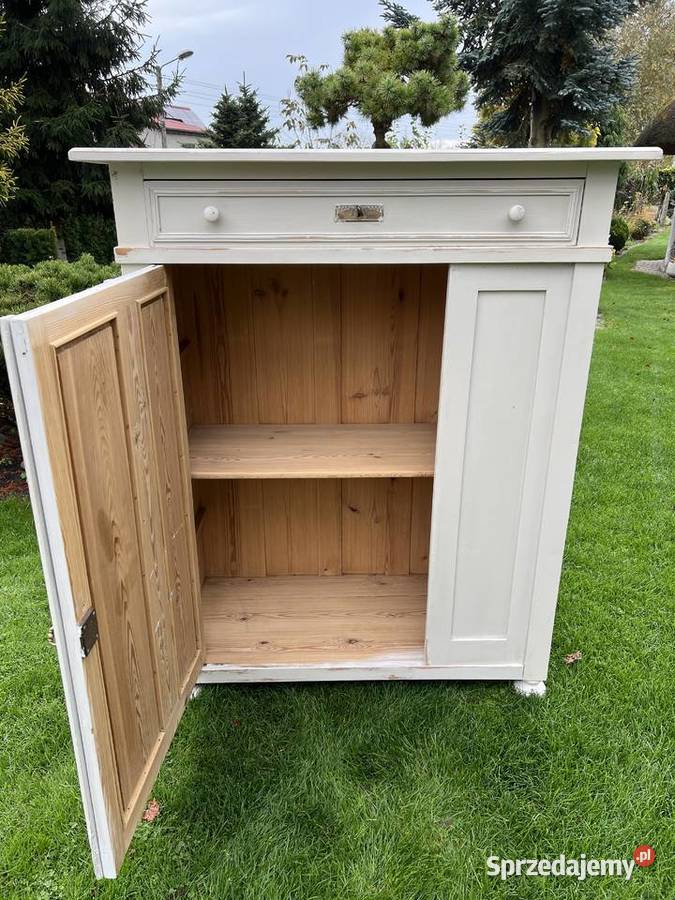 Komoda wysoka pojemna Bieliźniarka Żary