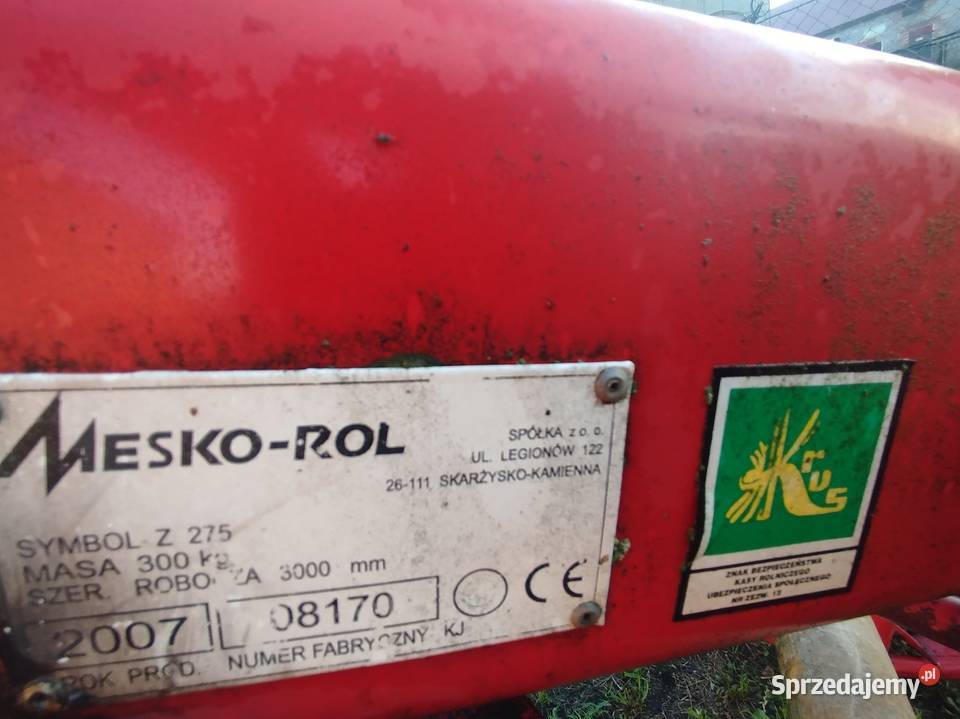 Sprzedam Meskorol nieuszkodzony Pozostałe Grabów