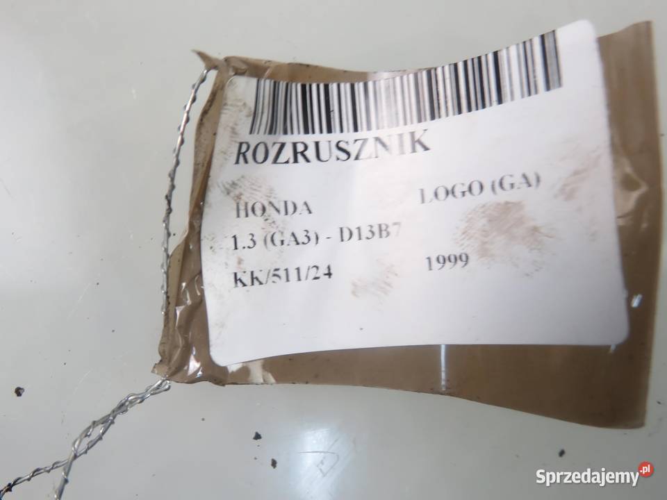 ROZRUSZNIK HONDA LOGO 13 D13B7 2280008500
