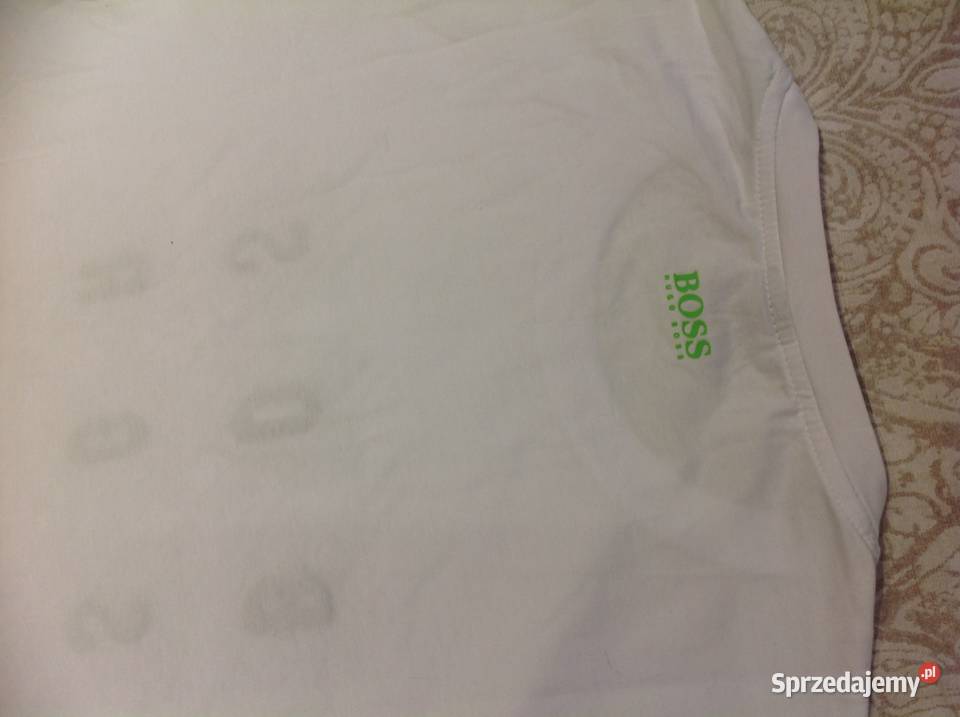 T shirt Koszulka Męska Biała ML NOWA Nowa Sól