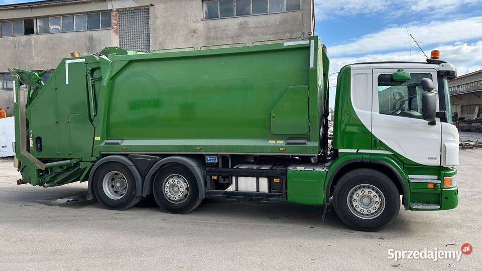 Scania P280 śmieciarka NORBA 20m3 KP7 z wagą świętokrzyskie