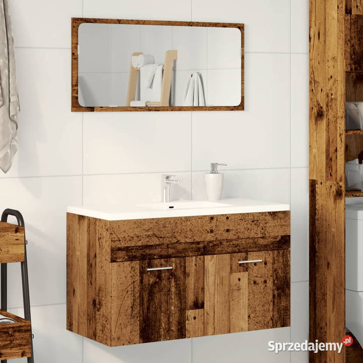 Szafka pod umywalkę stare drewno 90x385x46 Warszawa sprzedam