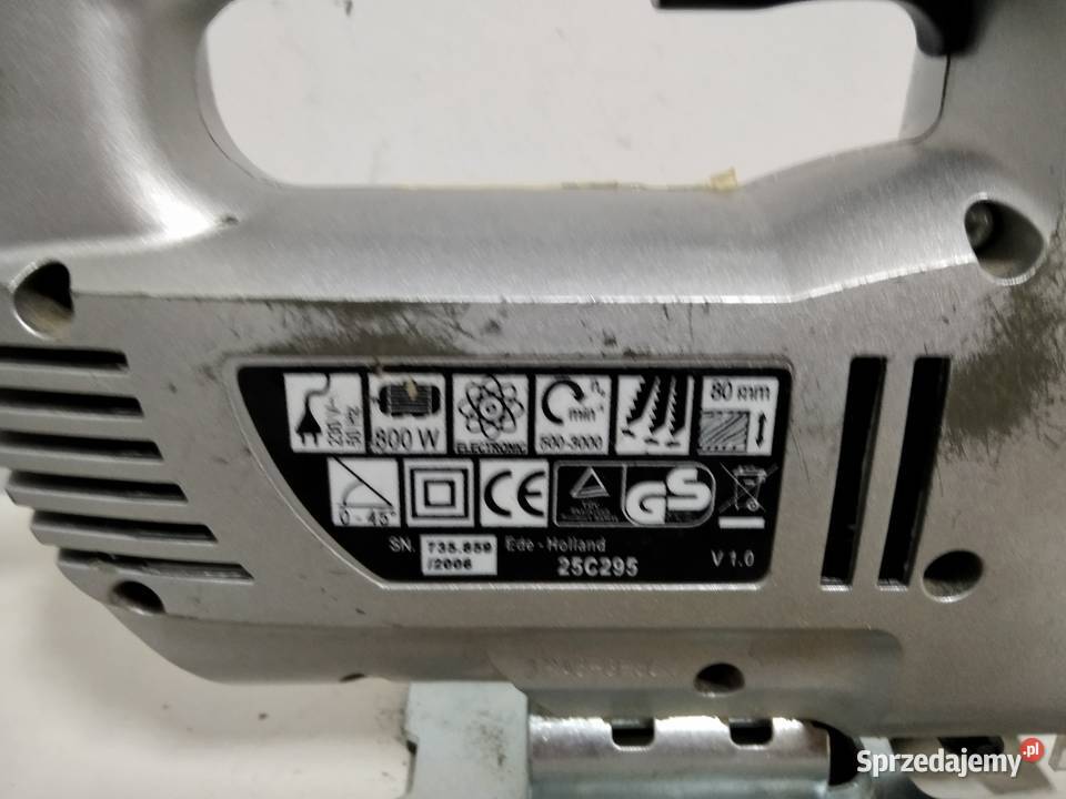 WYRZYNARKA KINZO 25C295 800W WALIZKA NOŻYKI