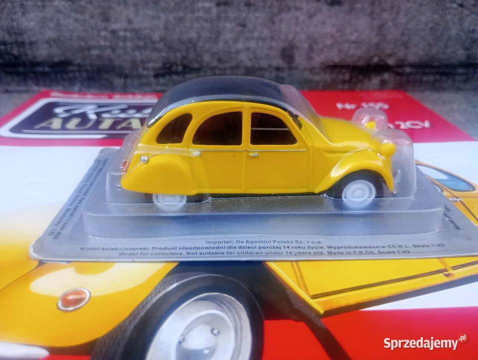 CITROEN 2CV kolekcja kultowe auta PRL 143 model Warszawa