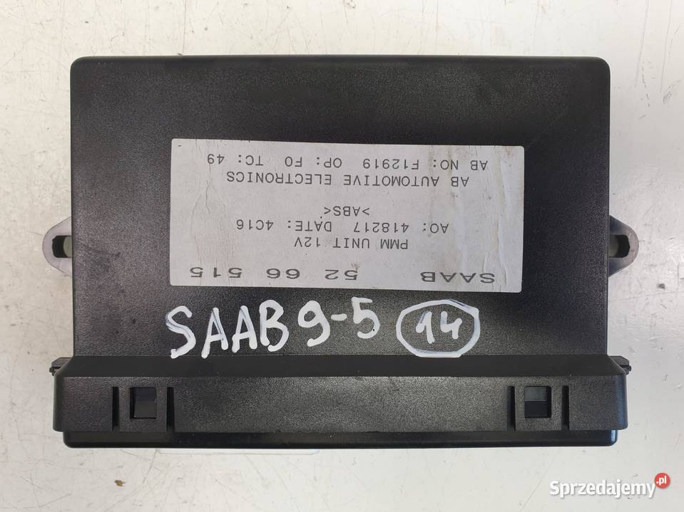 Saab 95 95 lift STEROWNIK MODUŁ Komfortu 5266515 osobowe Rudka