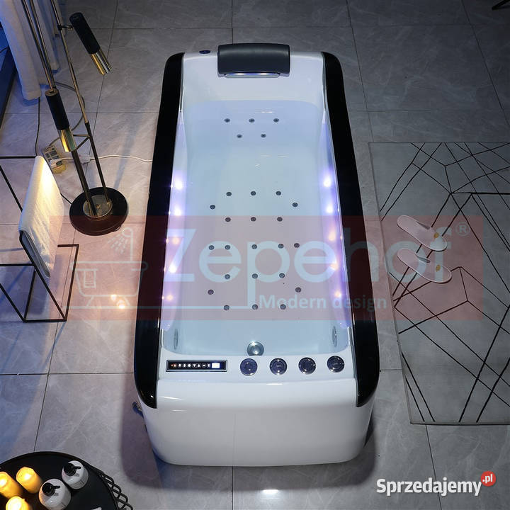 Wanna z hydromasażem EBD034 prostokątna podlaskie Grabówka sprzedam
