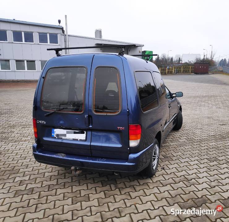 VW caddy 19 SDI idealny stan kubełkowe fotele diesel Dąbrowa Górnicza sprzedam