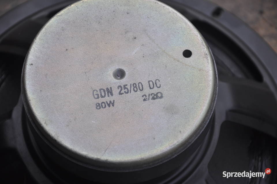 GDN 2580 2x2Ohm Tonsil Dwucewkowy Bass Głośnik Rzeszów sprzedam