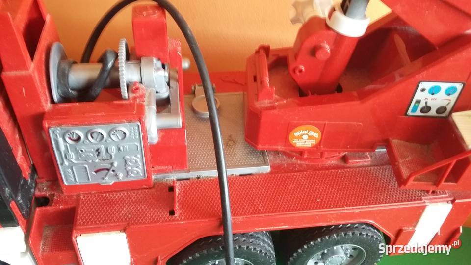 Bruder MAN duży wóz strażacki niemiecki leje Samochody i pojazdy sprzedam