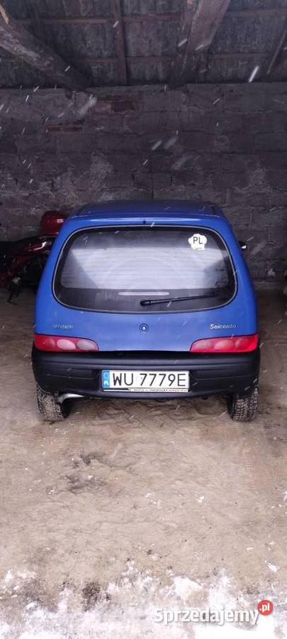 Fiat Seicento 11 stan bez rdzy