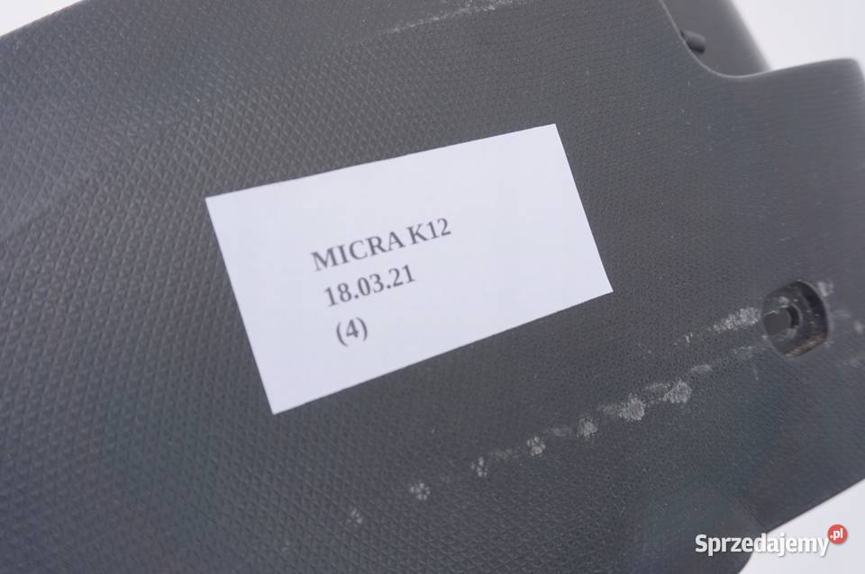 TUNEL ŚRODKOWY PANEL OBUDOWA NISSAN MICRA K12 3D Nowy Tomyśl