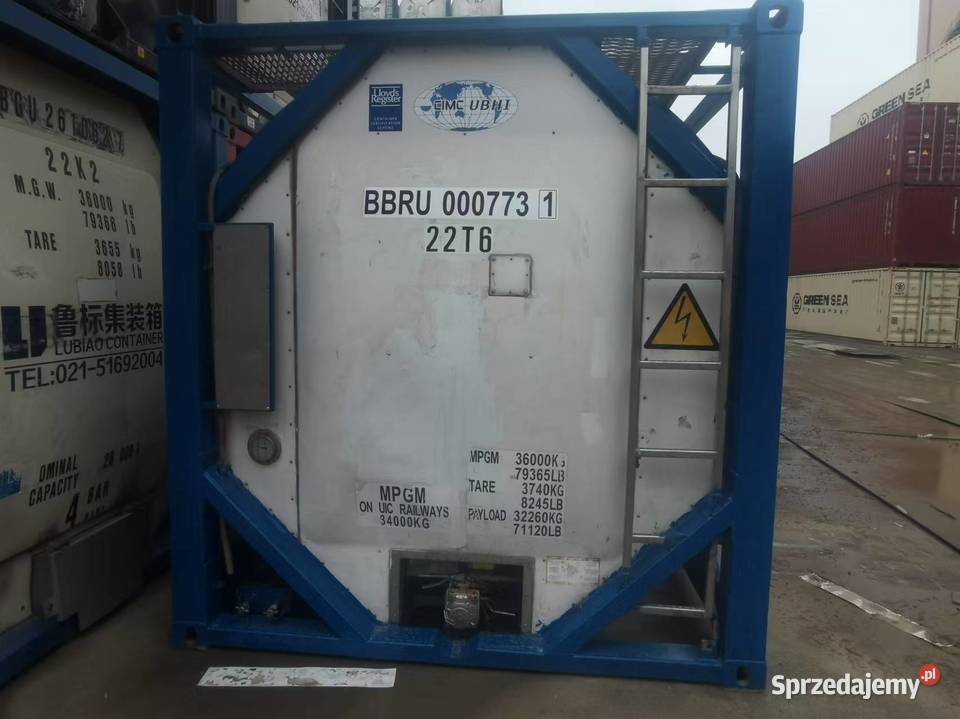 SUPER Kontener 20ft CIMC poj 24 000 litrów L4BN sprzedam