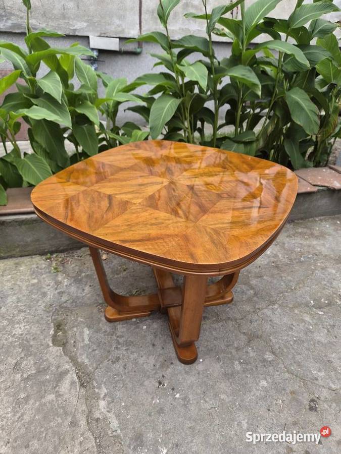 Stary stolik kawowy w stylu Art Deco antyk mazowieckie Sękocin Nowy