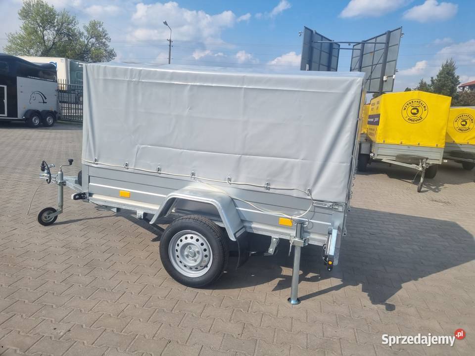 Przyczepka towarowa 220x130x110 z plandeka Lesznowola