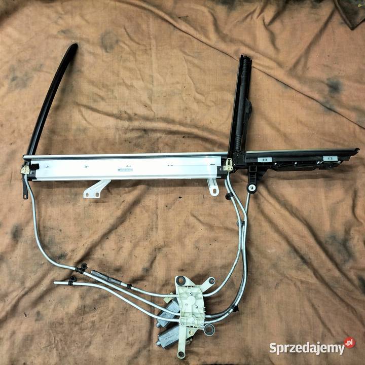 Mechanizm rolety szyby drzwi lewych tylnych BMW osobowe Poręba