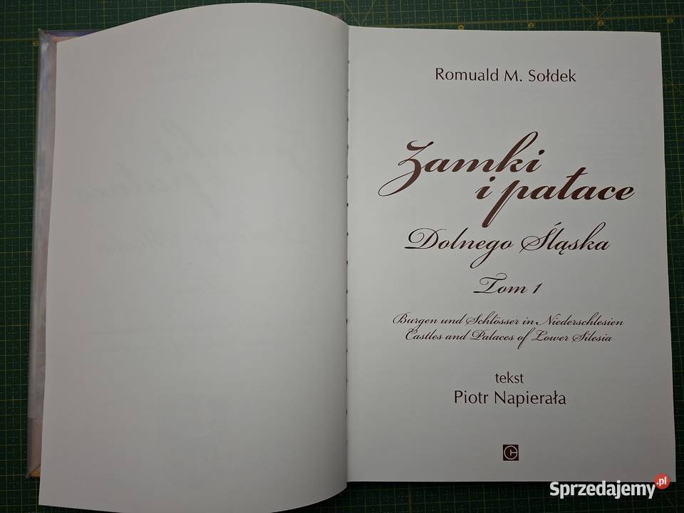 Zamki i pałace Dolnego Śląska tom I i II RM twarda Kraków
