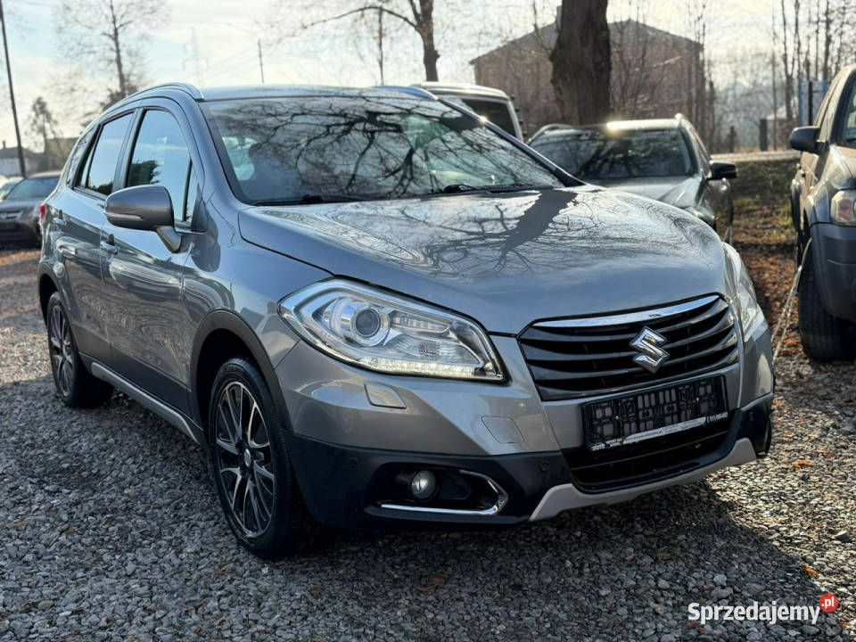 Suzuki SX4 SCross 16i 4x4 automat 120 LED navi nawigacja Łodygowice sprzedam