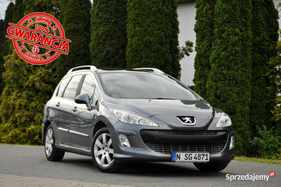 Peugeot 308 SW przyciemniane szyby mazowieckie Ostrów Mazowiecka